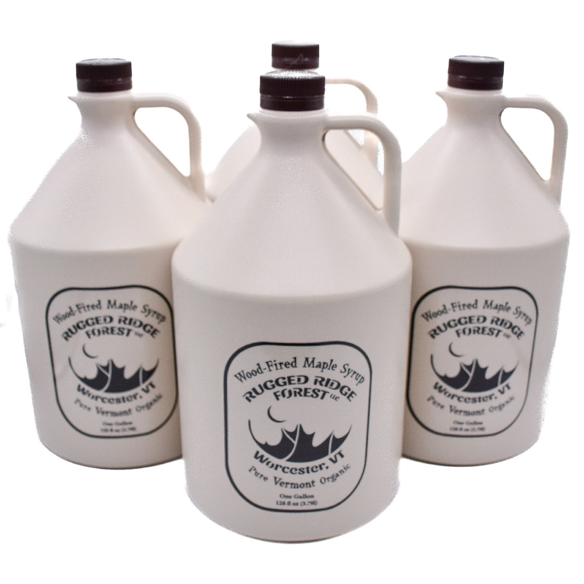 Wood-Fired Maple Syrup Case of Gallons (4/case) FREE SHIPPING