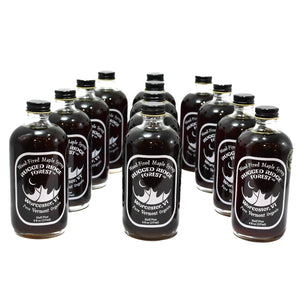 Wood-Fired Maple Syrup Case of Half Pints (12/case)  FREE SHIPPING!