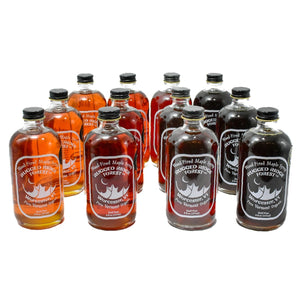 Wood-Fired Maple Syrup Case of Half Pints (12/case)  FREE SHIPPING!