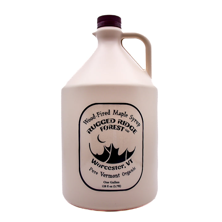 Gallon of Maple Syrup - Wood-Fired and Organic - FREE SHIPPING!