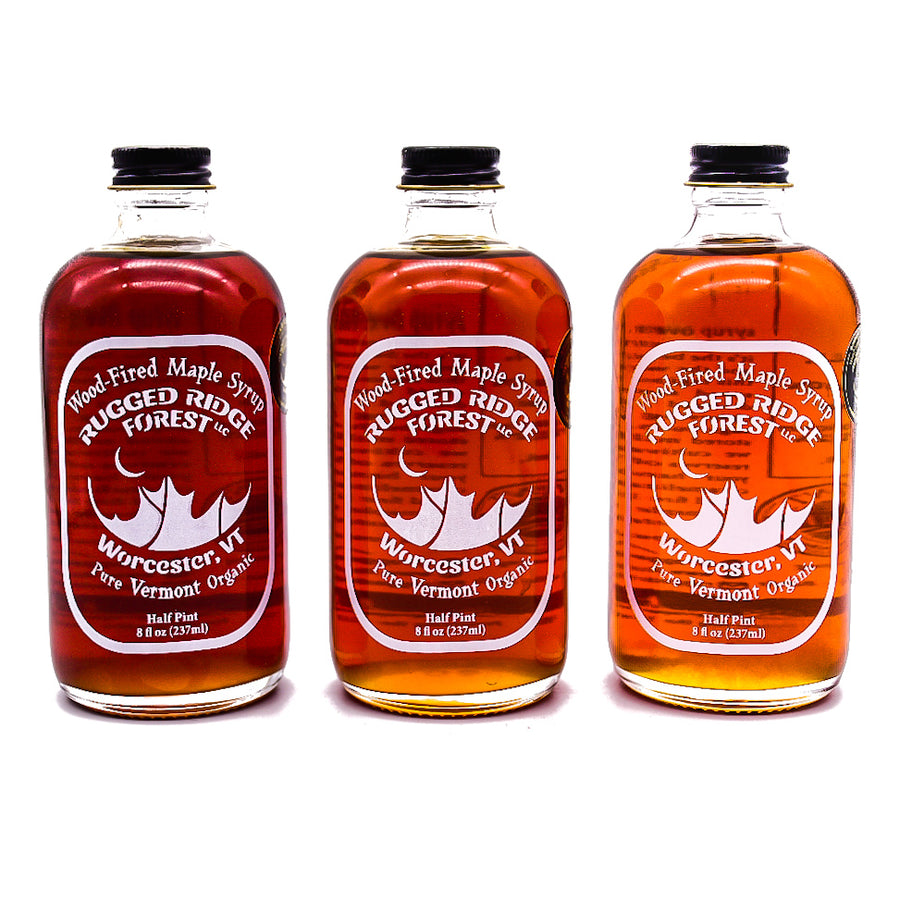 Wood-Fired Maple Syrup Case of Gallons (4/case) FREE SHIPPING! – Rugged  Ridge Forest