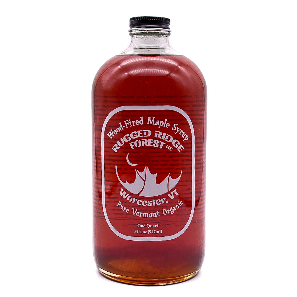 Quart of Maple Syrup - Wood-Fired and Organic – Rugged Ridge Forest